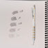 Pentel Super Hi-Polymer Lead Refill, 0.9mm Thick, B, 180 Pieces (50-9-B)