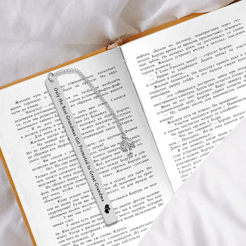 Great Grandma Bookmark Great Grandma Baby Announcement Gift Baby Reveal Gifts for New Grandma Baby Shower Gift Grandma