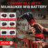 18V 6 8,500-21,000 23PCS Oscillating Multi Tools for Milwaukee Battery, Cordless Multitool with Variable Speed RPM