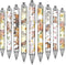 Horse Ballpoint Pens Supplies - 24 Pcs Retractable Office Gifts Supplies, Horses Black Ink Pen, Smooth Fine Point