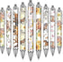 Horse Ballpoint Pens Supplies - 24 Pcs Retractable Office Gifts Supplies, Horses Black Ink Pen, Smooth Fine Point