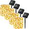 SyouHome 4-Pack Solar Fairy Lights Outdoor, 800 LEDs 264FT Extra-Long Solar String