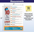 ZOCO 10 Ways to Manage Stress for Teens Poster, Mental Health Awareness Items, School Counselor Decor, Laminated 17 x 22