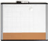 U Brands 3-in-1 Magnetic Dry Erase Calendar Board, 16" x 20" with Black and Gray Frame, Magnet and Marker Included
