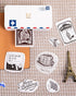 Phomemo Transparent Adhesive Thermal Sticker Paper - 77mm, Compatible with Phomemo M03/M03AS/M04S/M04AS Sticky Note