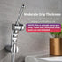 7 BARROCK Hand Held Bidet Sprayer for Toilet Shattaf Sprayer Replacement, Holes Handheld Jet Spraying Ergonomic Handle