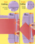 Firbon Purple A5 Paper Cutter, Small Straight Paper Trimmer with Side Ruler for Scrapbooking, Craft, Paper, Coupon,