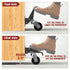 HOLKIE Retractable Heavy Duty Casters with Lifting Function, Maximum Load of 700 lbs for Workbenches