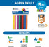 Learning Resources MathLink Cubes - Set of 100, Ages 5+, STEM Activities, Teacher Supplies