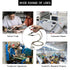 LCR Meter Test Leads - BNC Male Plug Test Lead Kit Set, 4-Wire Kelvin Clip Alligator Electrical for Component Testing