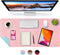 CCOCC Dual-Sided Desk Mat Large 31x15in Waterproof PU Leather Desk Pad Mouse Pad