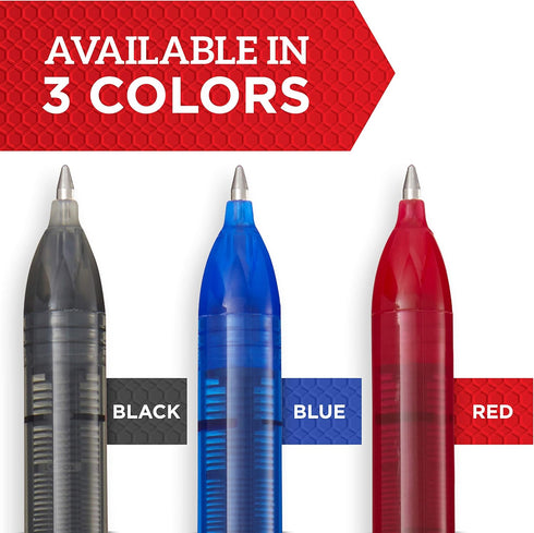 SHARPIE Rollerball Pen, Arrow Point (0.7mm) for Bold Lines, Blue Ink, 12 Count