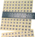 Mini Skater 15 Sheets Number Stickers 1 to 100 Small Self Adhesive Round 2/5 Inch Diameter for Office Storage Inventory