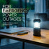 3 MalloMe LED Camping Lantern, Battery Powered Lanterns for Power Outages, Portable Hanging Collapsible Camping Lights