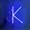 ENUOLI LED Blue Neon Letter Signs Night Light Battery or USB Operated