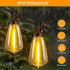 25Pack E17 Bulbs ST40 Bulbs, 0.6Watt Bulb, Dimmable Bulbs ST40 2700K LED Replacement Light Per Waterproof Shatterproof