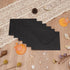 Keketer 5x7 A7 Envelopes with Contour Flap, Gummed Closure, Black, Pack of 100