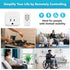 HBN Remote Control Outlet, 100FT RF Signal Wireless On Off Switch Plug for Household Appliances, 15A
