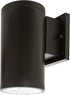 Westgate Lighting Outdoor LED Cylinder Light - Dimmable Up/Down Wall Sconce Lamp