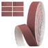 180 Grit Continuous Sandpaper Roll, 1" x 32.13 Feet Emery Cloth for Metalworking, Sanding Automotive Home Improvement