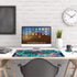AIMSA 35x15.7inch, Large Gaming Mouse Pad, XXL Keyboard Mouse Mat Extended Desk Pad with Stitched Edges, Durable