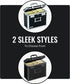 Vaultz File Organizer Storage Box, 14 x 7 x 12.19 Inch, Portable Locking Storage Totes with Dual Combination Locks