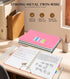 Spiral Notebook Journal, 8.5” x 11” A4 Large Pink Notebooks, College Ruled Lined Journal for Note Taking