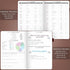 Clever Fox Budget Planner - Expense Tracker Notebook, Monthly Budgeting Organizer, A5 Finance Logbook (Brown)