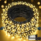 JMEXSUSS 66ft 200 LED Christmas Lights Outdoor, Warm White Christmas Tree Lights