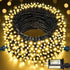 JMEXSUSS 66ft 200 LED Christmas Lights Outdoor, Warm White Christmas Tree Lights