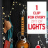 Command 90 Count Indoor Mini Light Clips, Damage Free Hanging Christmas Lights, Mini Wall Clips for Hanging Indoor