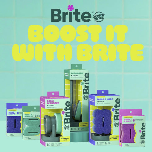 2 Pack Brite by Scotch-Brite Refill Scrubbers