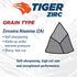Weiler 59737 Tiger Zirconia Alumina Resin Fiber Sanding & Grinding Disc, 4-1/2" Diameter, 120 Grit (Pack of 25)