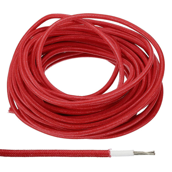 PATIKIL 9.8Ft 13AWG Electronic Wire, Insulated High Temperature Resistant Electrical Flexible Silicone Cable