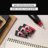 Sakura SumoGrip Block Eraser, Microporous Erasers for School, Drawing, Writing - Large Size Black B300