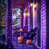 250 91.5ft 8 JMEXSUSS LED Christmas String Lights, Purple Christmas Lights Outdoor Waterproof, Lighting Modes
