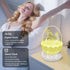 MTDYHY Women(2th Butterfly Night Light Sleep Lamp with Lullaby White Noise, Digital Clock Alarm Clock with LED Dcor
