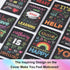 Inspirational Notepads - Mini Motivational Notebook, Small Pocket Journal for School, Office, Travel, 12 Styles