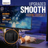 Non-Slip Rubber Base Mouse Pad - Black, Smooth Surface, 7.75 x 9.25 in, No Logos