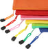 PATIKIL Waterproof Zipper Bags, 12 Pack A4 Pocket File Pouch Storage Accessory for Office Travel Supply, Multicolor