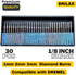 Drilax Diamond Drill Bits for Glass, Sea Glass, Gemstones & Jewelry – 30-Piece Set (1mm, 2mm, 3mm)