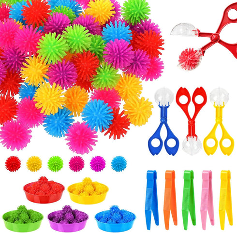 Ysglory 85 Pcs Sensory Bin Filler Kit with Tools Fine Motor Skills Set