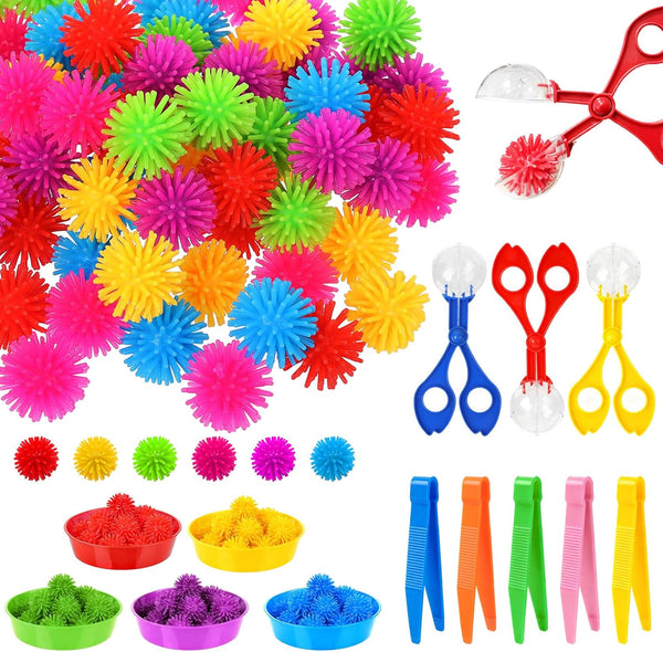 Ysglory 85 Pcs Sensory Bin Filler Kit with Tools Fine Motor Skills Set