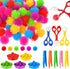 Ysglory 85 Pcs Sensory Bin Filler Kit with Tools Fine Motor Skills Set