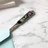 Decorative Envelope Paper Letter Opener with Mother of Pearl Antique Design Silver Steel Blade