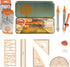 YPLUS 11 Pcs Geometry Set for Students, Math Protractor Compass with Rulers for Class Supplies