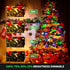 MZD8391 108FT 300 Color Changing Christmas String Lights Outdoor Indoor, LED Warm White Multi Color Fairy Light, END