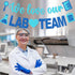 POSLIUE We Love Our LAB Team Banner - NO DIY Medical Laboratory Professional Week Decorations LAB Week Party Supplies