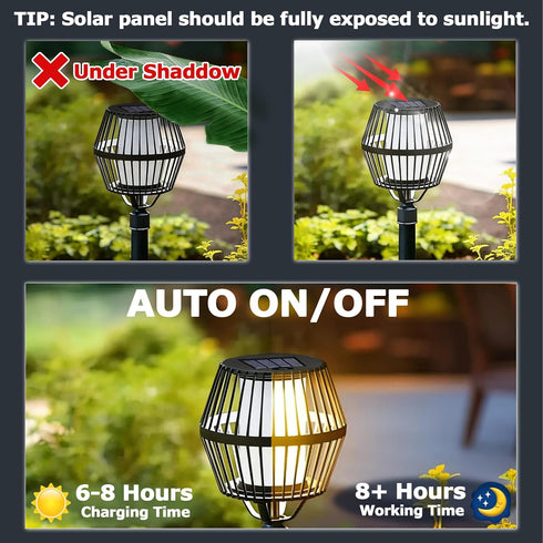 4 Pack 2.76 inch, 2.48 inch), 1.2V 600mAh Solar Light Replacement Top, Replace Solar Light Part for Lantern (Top Bottom