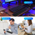 Yolanda Keyboard Wrist Rest/Pad, Cooling Gel, Stitched Edges, Ergonomic Keyboard Accessory, Black